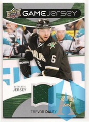 2012-13 UPPER DECK TREVOR DALEY UD GAME JERSEY GJ-TD DALLAS STARS